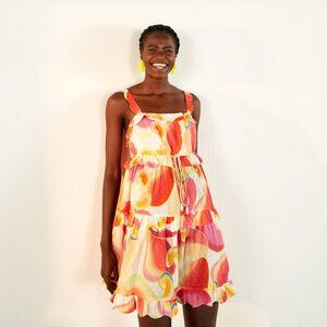 CASHEW JUICE MINI DRESS